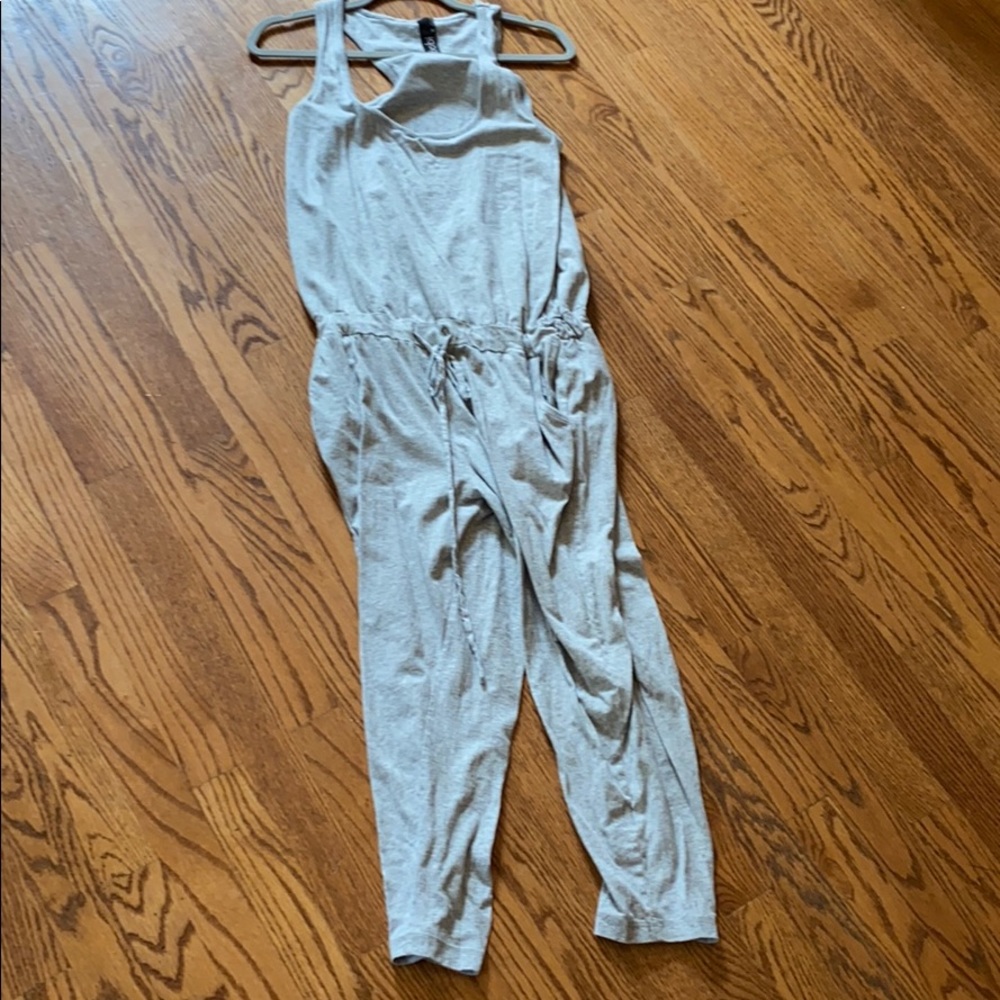Grey jumpsuit